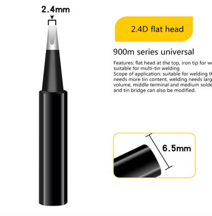 5-pcs Isolated Solder Tip