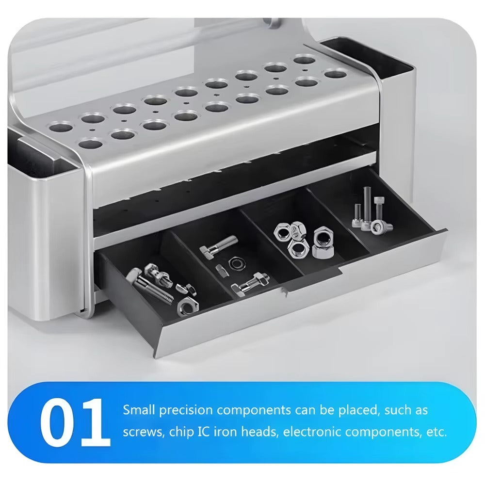 Screwdriver & Solder Wire Organizer Stand