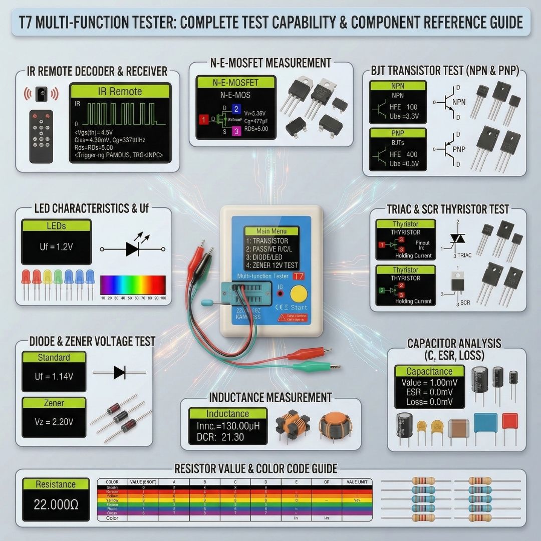 LCR-T7 Multifunction Tester