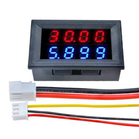 Dual LED Voltmeter 0~100v 10a