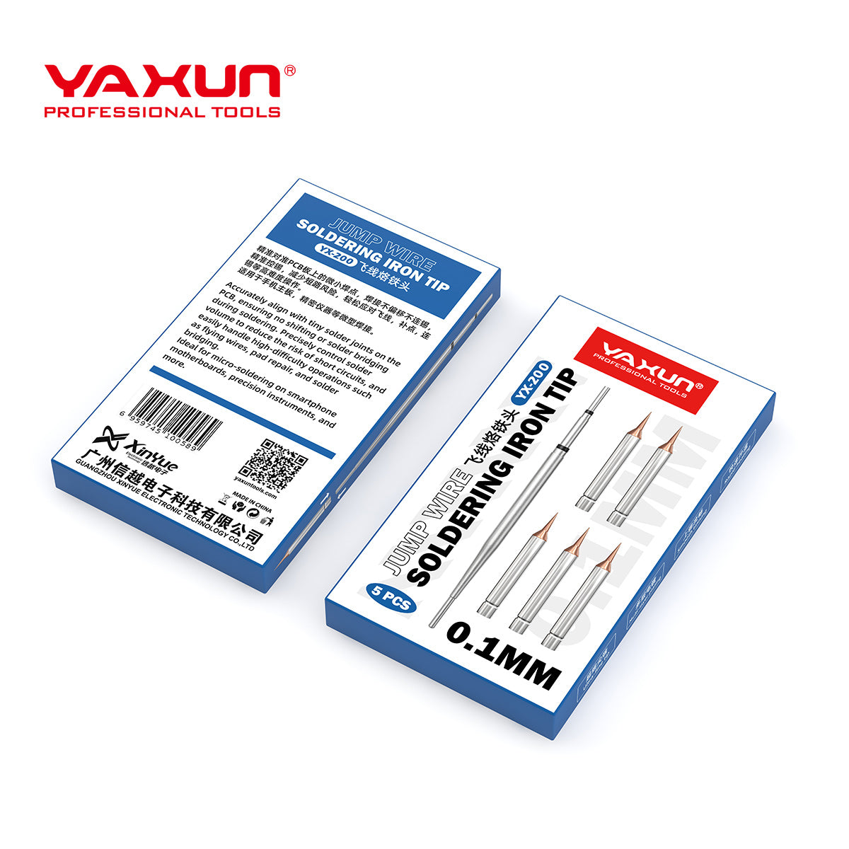 YAXUN 10PCS C210 Soldering Iron Tip (4 K , 6 I)