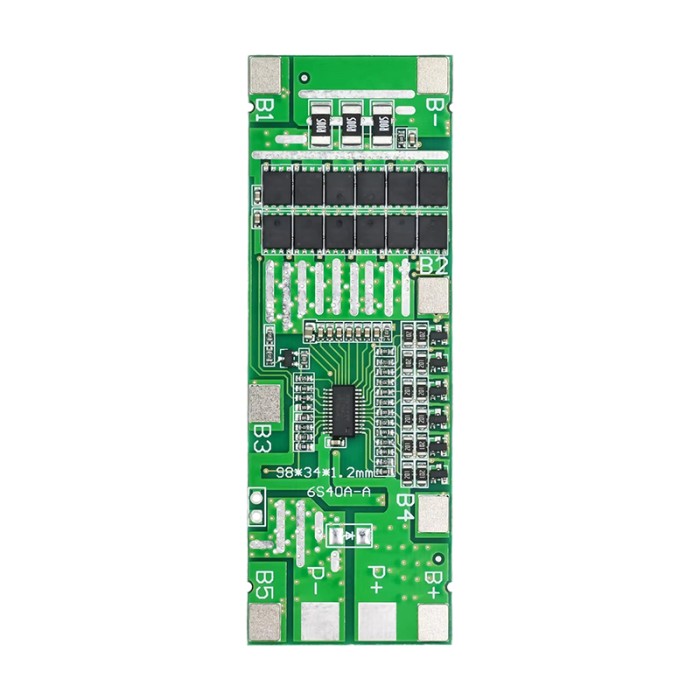 6S 40A BMS ~24V – Lithium Battery Protection Board