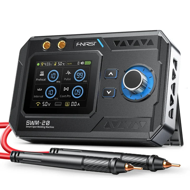 FNIRSI 2-in-1 Portable Battery Spot Welder SWM-20 1200A Dual-Pulse