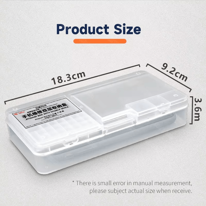 Motherboard Storage & Screw Organizer Box - CUBE Setup Repair Tools | Tech Cube Store