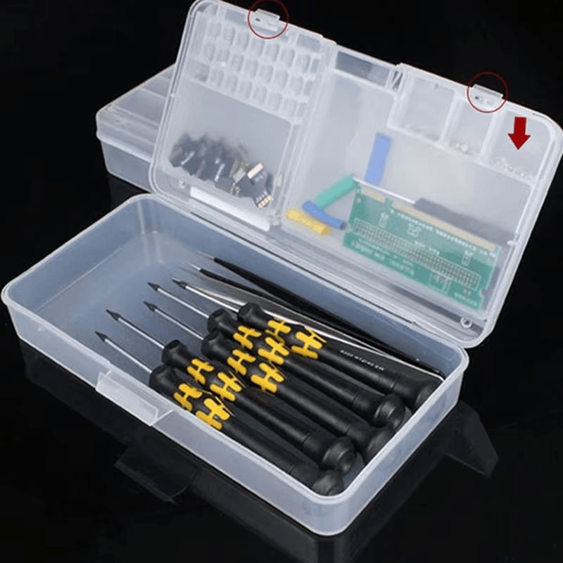 Motherboard Storage & Screw Organizer Box - CUBE Setup Repair Tools | Tech Cube Store