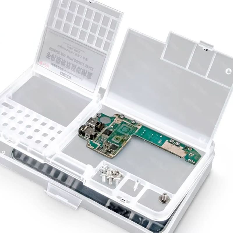 Motherboard Storage & Screw Organizer Box - CUBE Setup Repair Tools | Tech Cube Store