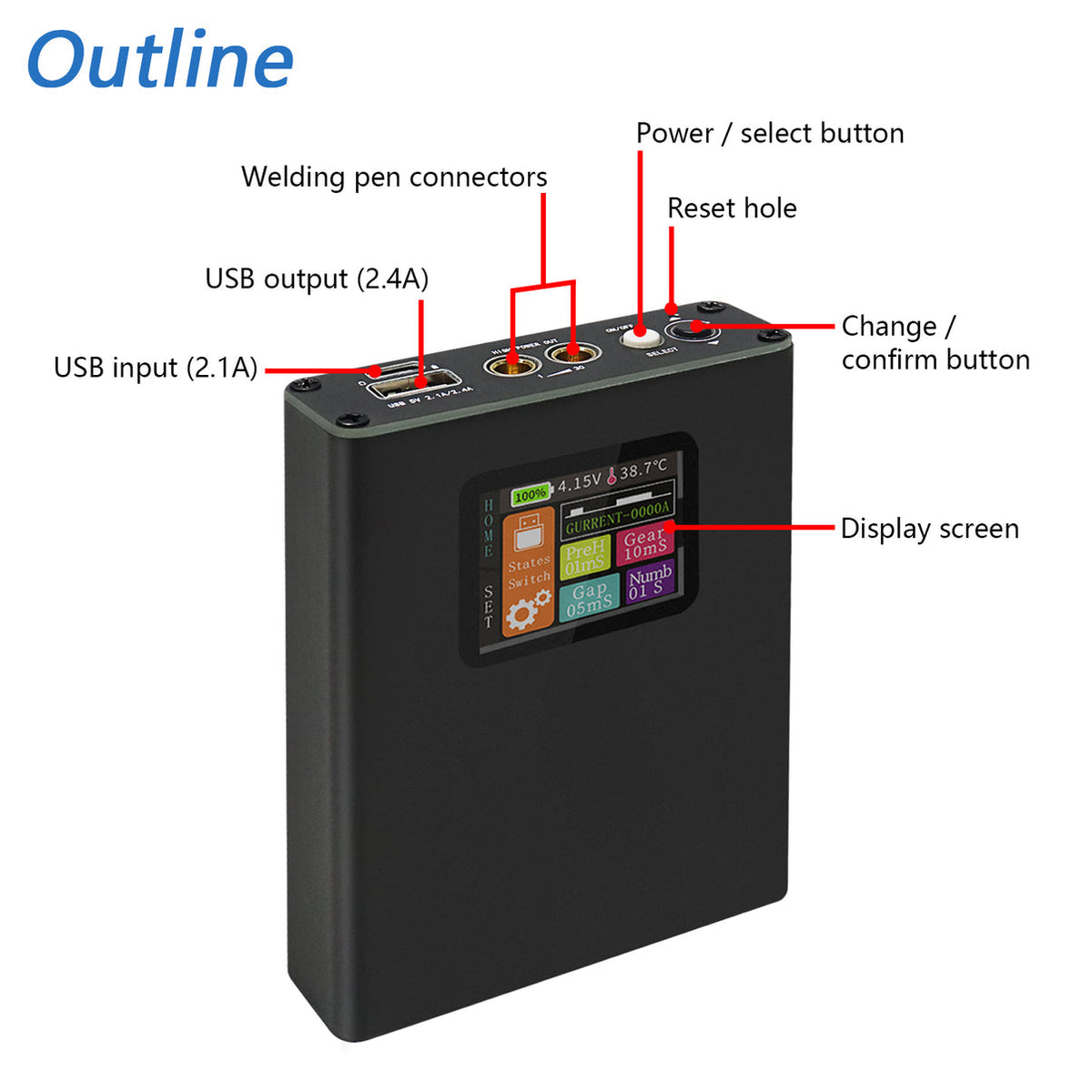 Smart Digital Spot welder