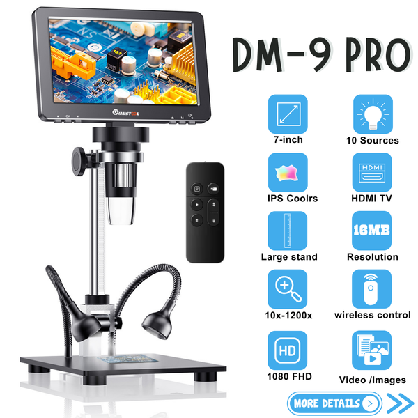 DM9 7" Screen Digital Microscope