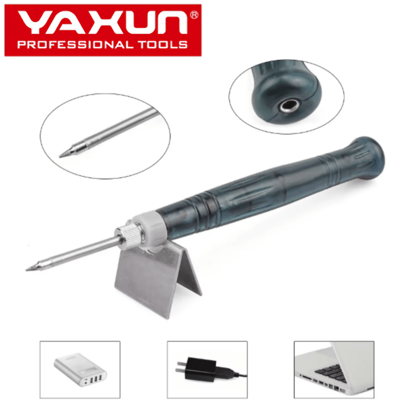 USB 5V Soldering Iron YAXUN brand - CUBE Setup Repair Tools | Tech Cube Store