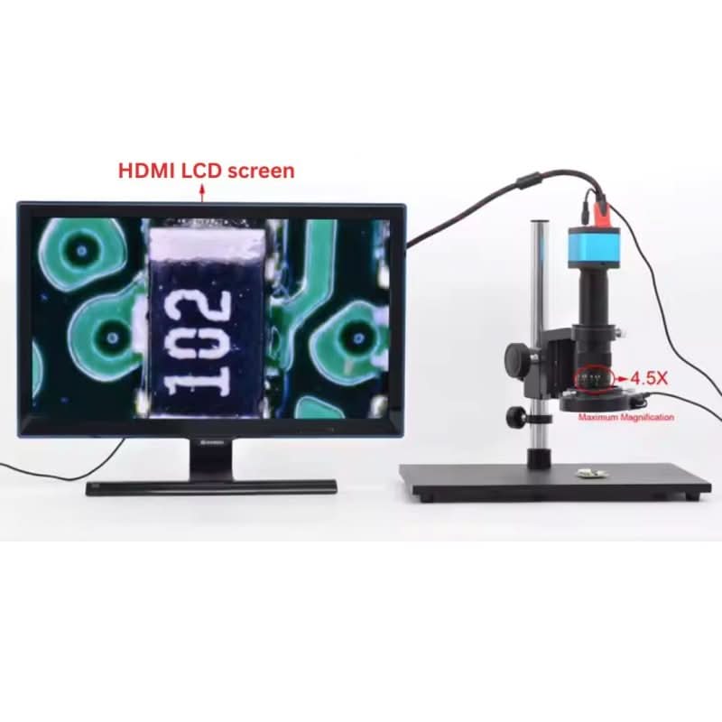 YAXUN AK - 23B Digital Microscope High - Resolution Inspection for PCB & Micro Soldering - CUBE Setup Repair Tools | Tech Cube Store
