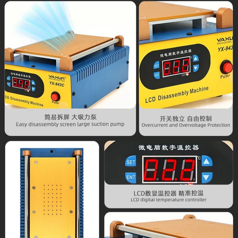 YAXUN YX - 943C LCD Screen Separator - CUBE Setup Repair Tools | Tech Cube Store