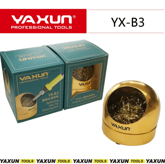 YAXUN YX - B3 Soldering Iron Tip Cleaning Ball - CUBE Setup Repair Tools | Tech Cube Store